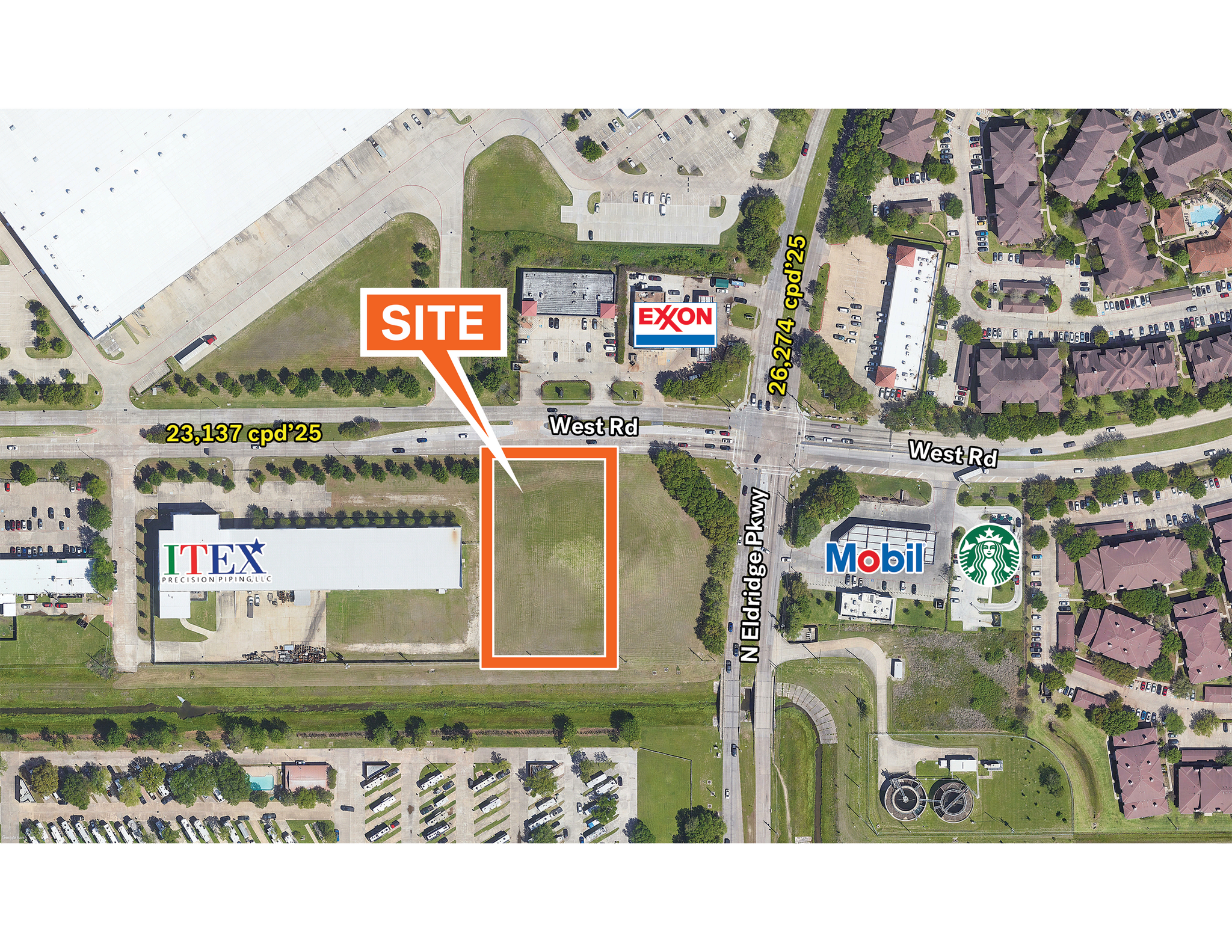 SWC Of West & N Eldridge Pkwy rd, Houston, TX for sale Building Photo- Image 1 of 2