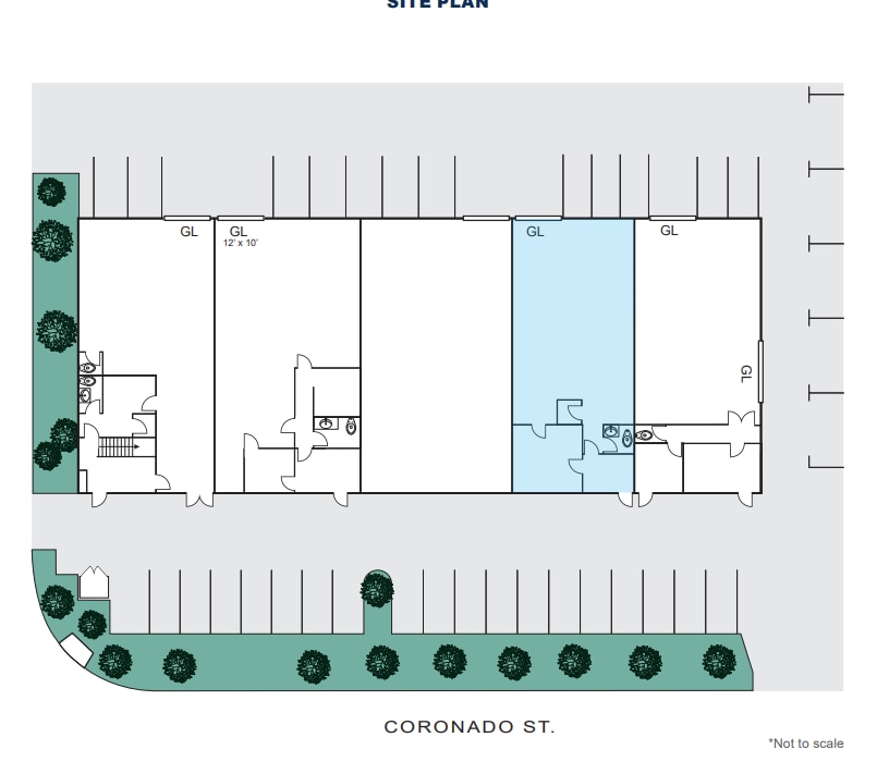 3031 E Coronado St, Anaheim, CA for lease Floor Plan- Image 1 of 8