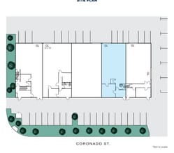 3031 E Coronado St, Anaheim, CA for lease Floor Plan- Image 1 of 8