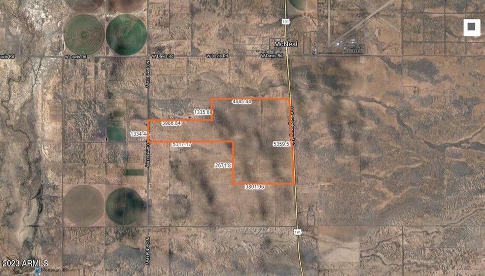 8910 N. Highway 191 -- 045A, Mc Neal, AZ à vendre - Plan cadastral - Image 2 de 12