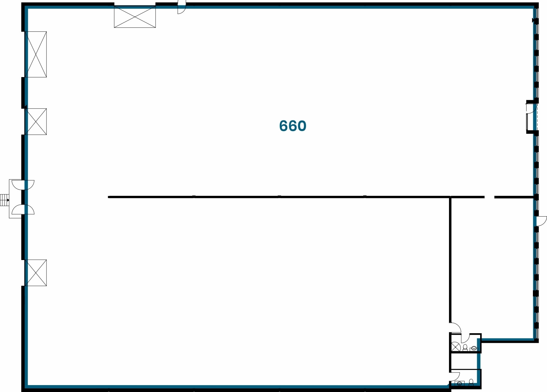 640-680 Rue Mccaffrey, Saint-Laurent, QC for lease Floor Plan- Image 1 of 2