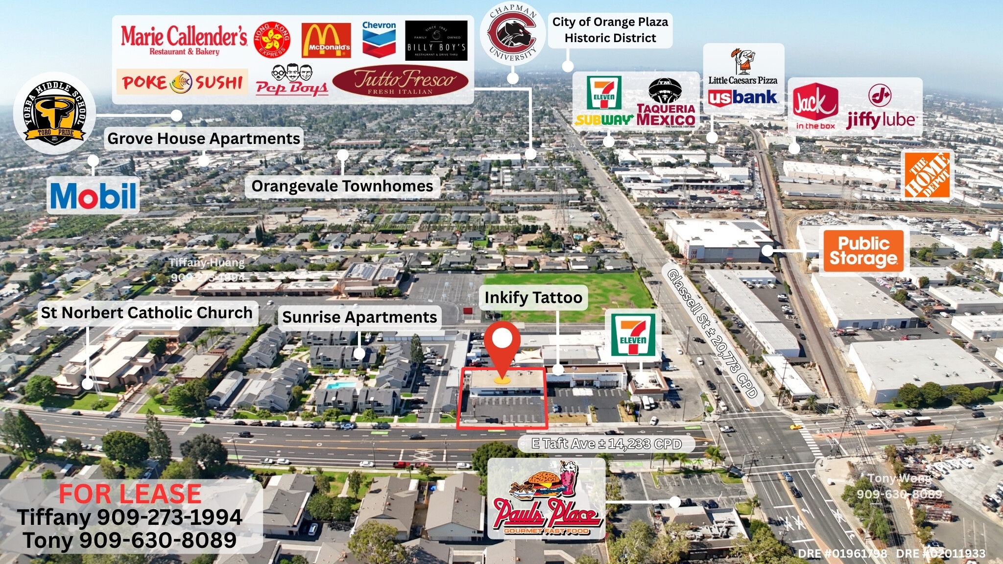 138-140 E Taft Ave, Orange, CA for lease Building Photo- Image 1 of 23