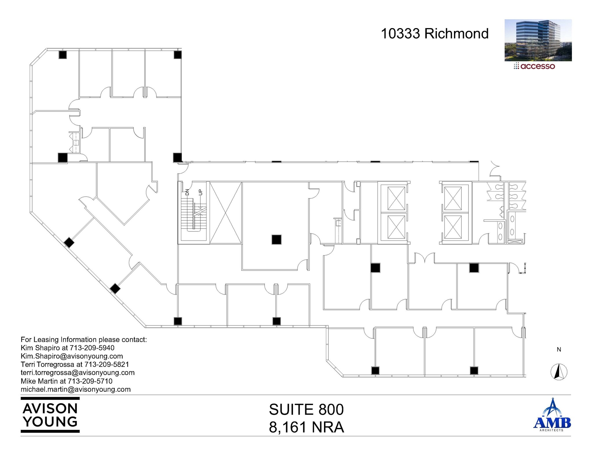 10333 Richmond Ave, Houston, TX à louer Plan d  tage- Image 1 de 2