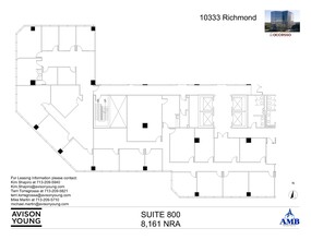 10333 Richmond Ave, Houston, TX à louer Plan d  tage- Image 1 de 2