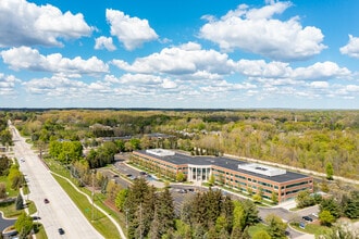 27555 Executive Dr, Farmington Hills, MI - AERIAL map view - Image1