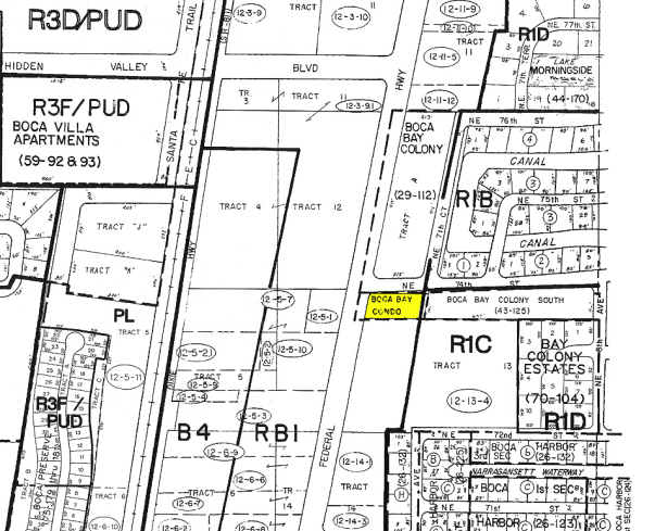 7300 N Federal Hwy, Boca Raton, FL à louer - Plan cadastral - Image 2 de 4
