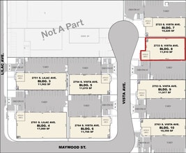 2733 S Vista Ave, Rialto, CA for lease Site Plan- Image 1 of 1