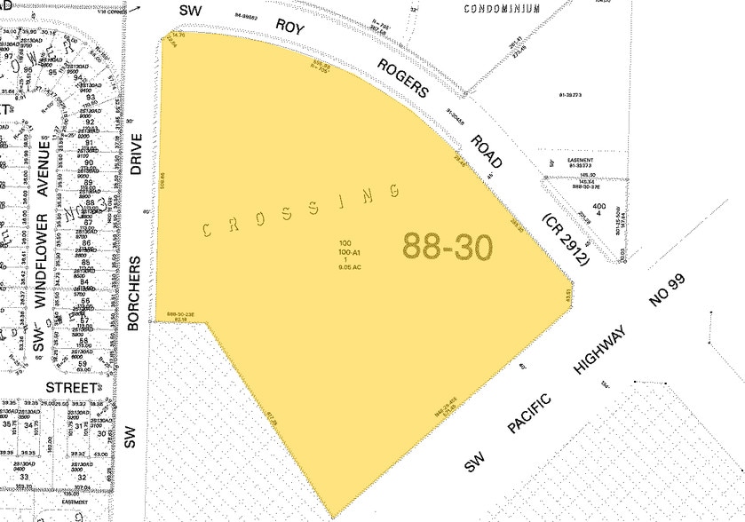 20673-20685 SW Roy Rogers Rd, Sherwood, OR for lease - Plat Map - Image 2 of 7