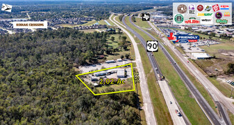 2.02-Ac Retail For Sale, Hwy 90 - Entrepôt