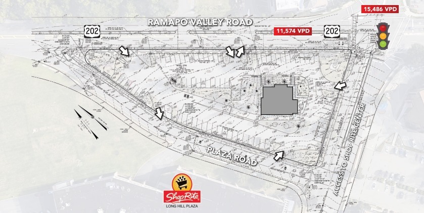 140-150 Ramapo Valley Rd, Oakland, NJ à louer - Plan de site - Image 2 de 3