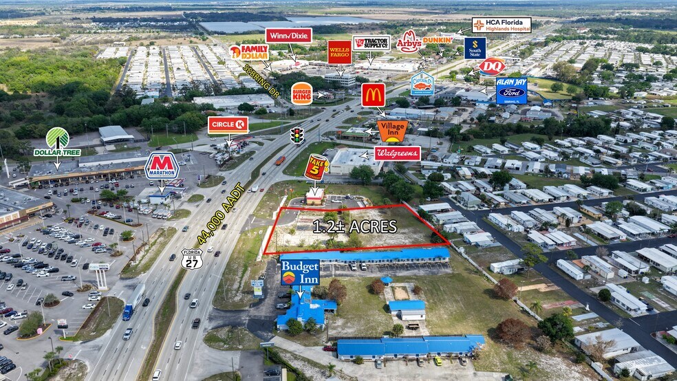 2815 S US Highway 27, Sebring, FL à vendre - Photo du bâtiment - Image 2 de 4