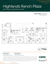 630 Plaza Dr, Highlands Ranch, CO for lease Floor Plan- Image 2 of 2