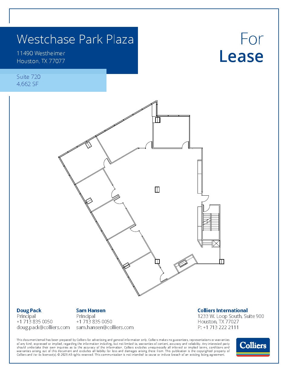 11490 Westheimer Rd, Houston, TX for lease Floor Plan- Image 1 of 1