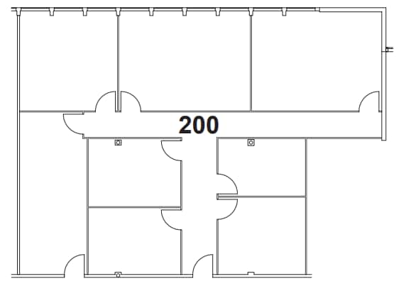 8825 Aero Dr, San Diego, CA à louer Plan d’étage- Image 1 de 2