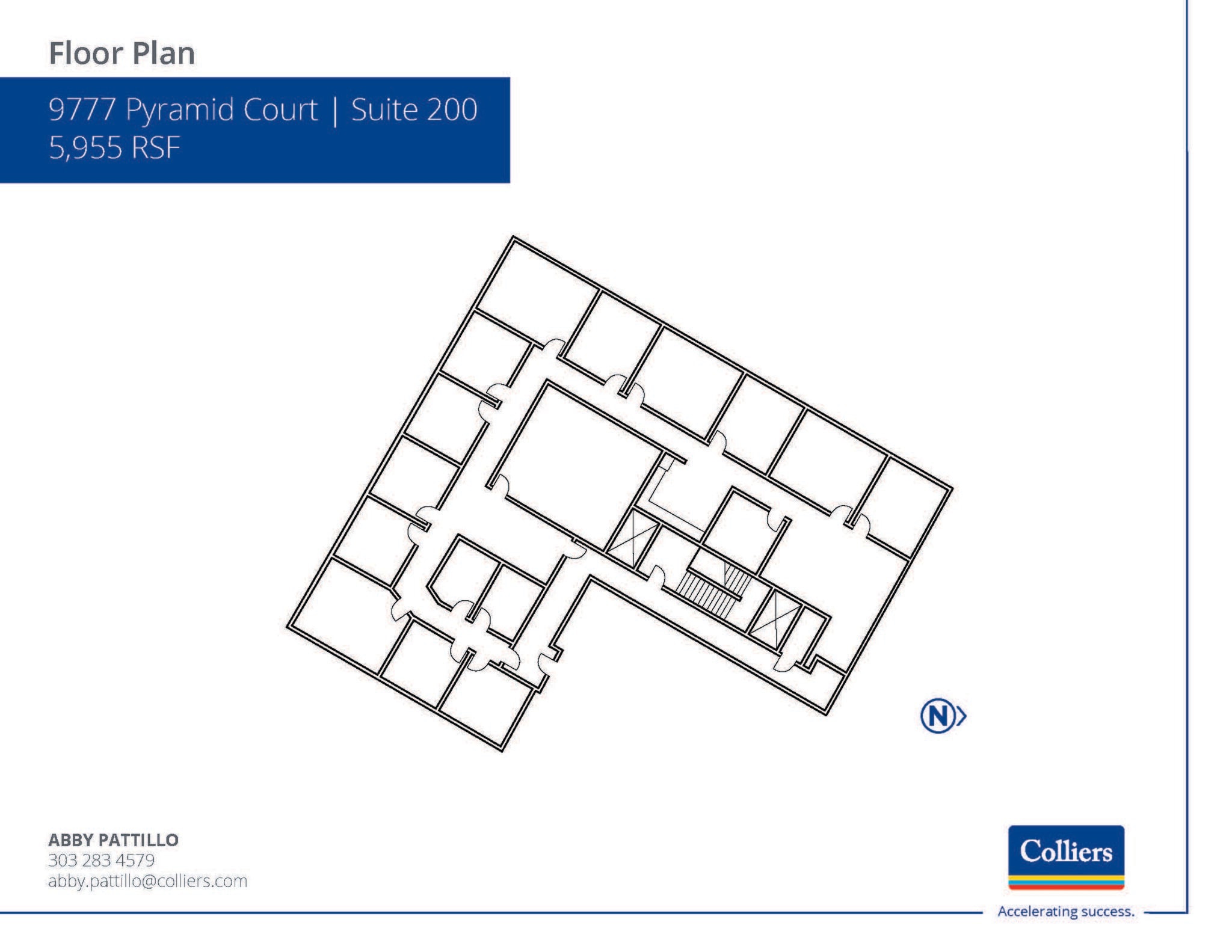 9777 Pyramid Ct, Englewood, CO à louer Plan d’étage- Image 1 de 1