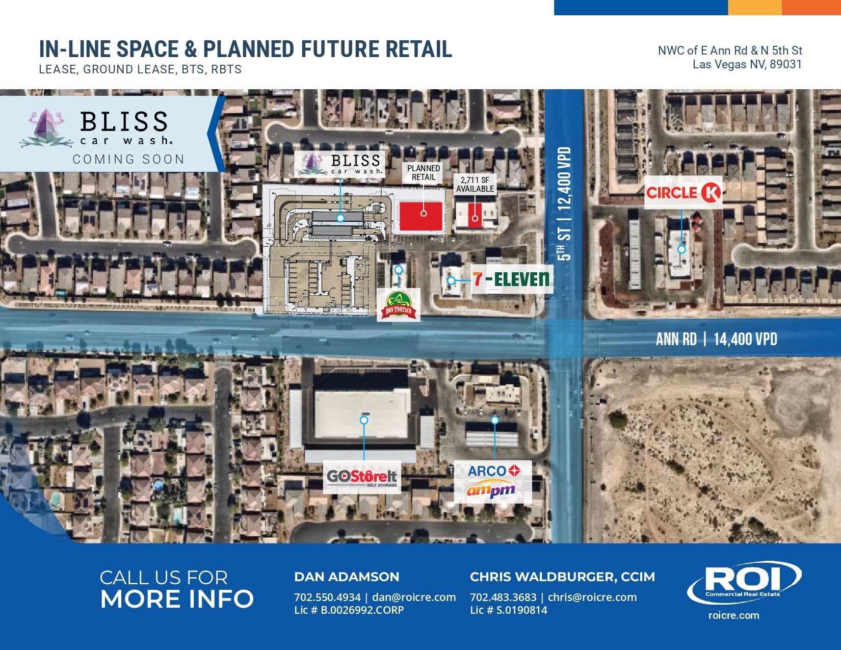Ann Road & 5th Street, Las Vegas, NV for lease Primary Photo- Image 1 of 9