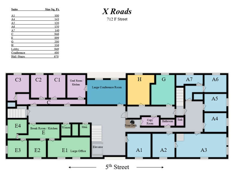706-724 5th St, Davis, CA à louer - Plan d’étage - Image 3 de 33