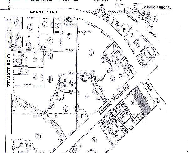 6644 E Tanque Verde Rd, Tucson, AZ for lease - Plat Map - Image 2 of 33