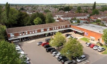 1-8 Ellendune, Wroughton, WIL - AÉRIEN  Vue de la carte