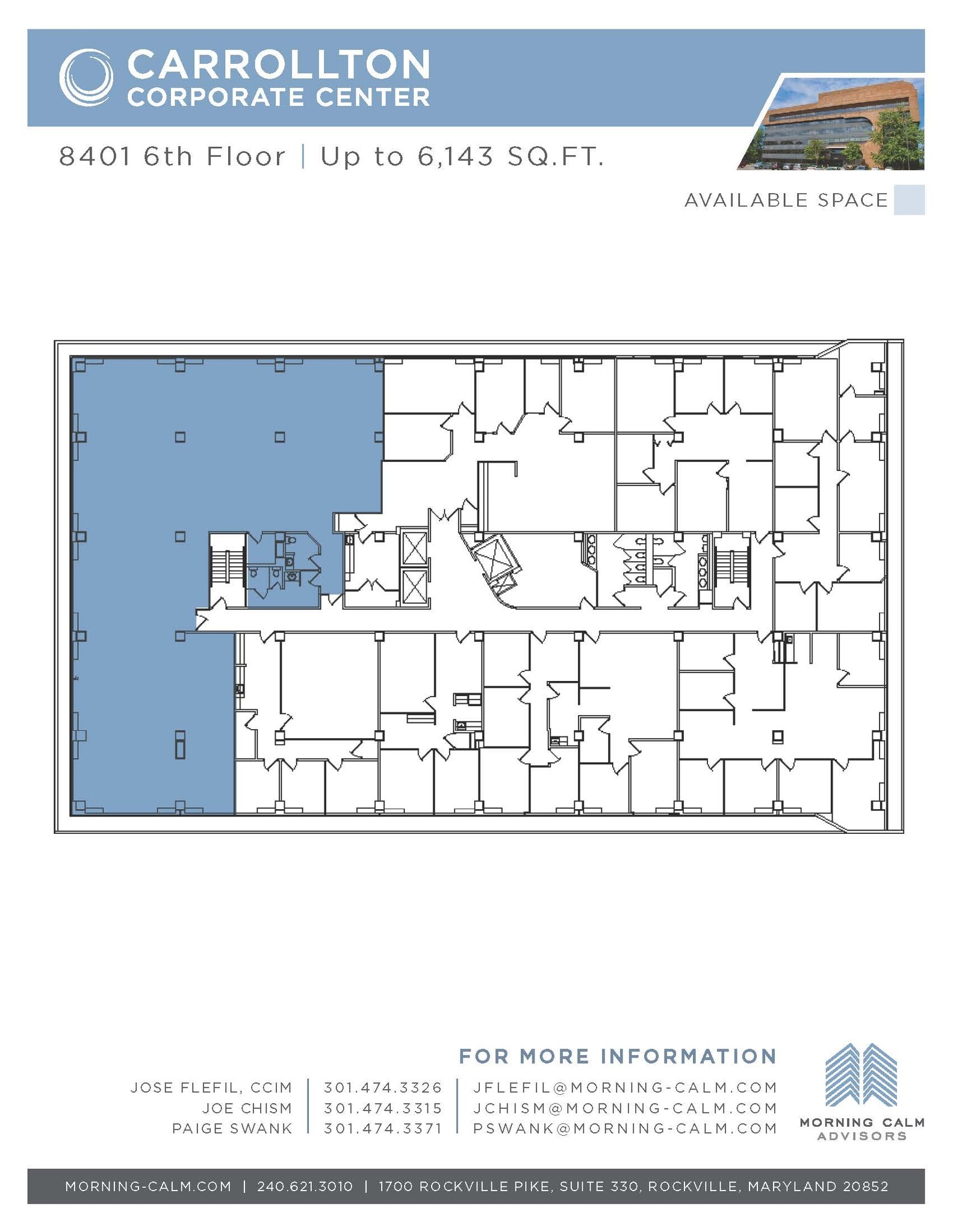 8401 Corporate Dr, Landover, MD for lease Floor Plan- Image 1 of 1