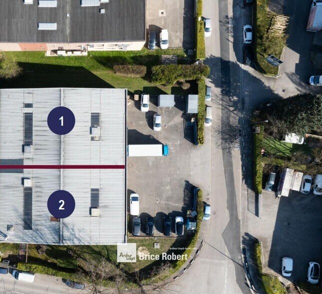 1 Rue Jacques Monod, Vaulx-en-Velin for lease - Aerial - Image 2 of 4