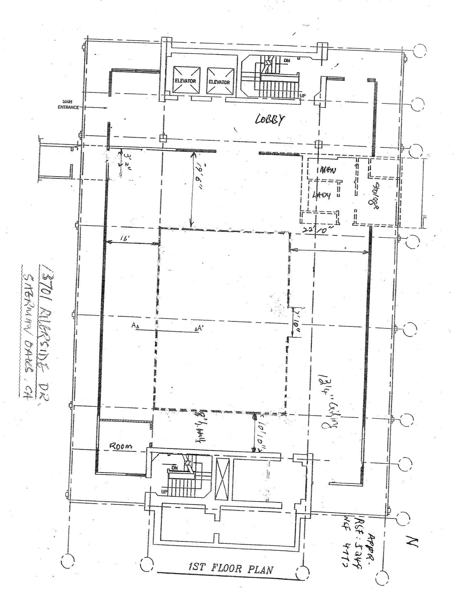 13701 Riverside Dr, Sherman Oaks, CA for lease Site Plan- Image 1 of 1