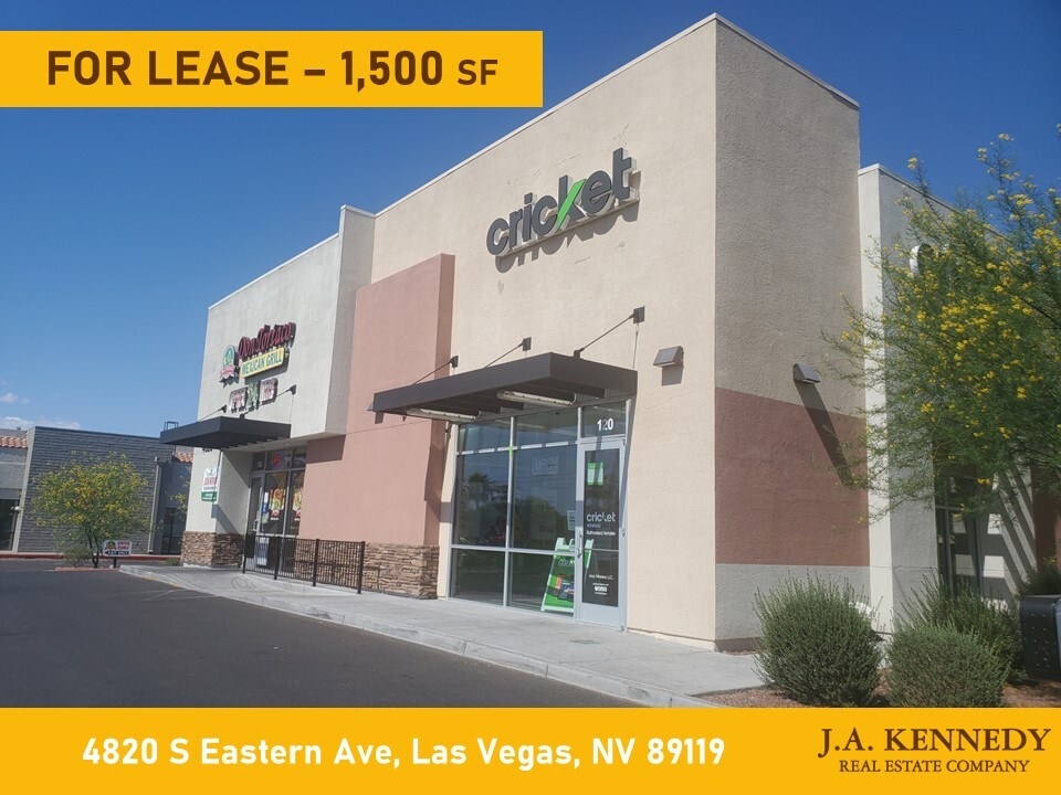4820 S Eastern Ave, Las Vegas, NV à louer Photo du bâtiment- Image 1 de 1