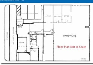 150 Commerce Way, Walnut, CA à louer Plan d’étage- Image 1 de 1