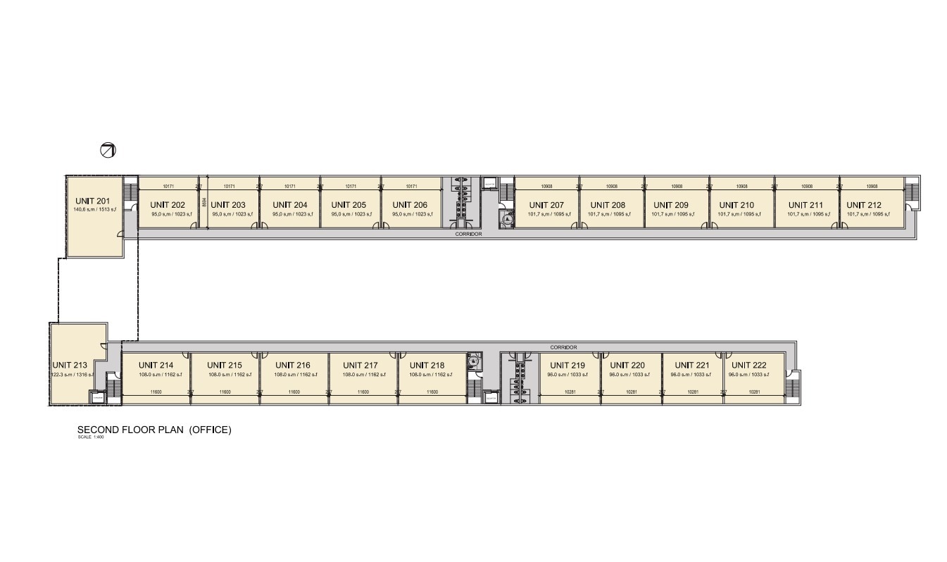 6405 Hurontario St, Mississauga, ON L5T 2Z4 - Unité 201 -  - Plan d’étage - Image 1 of 1