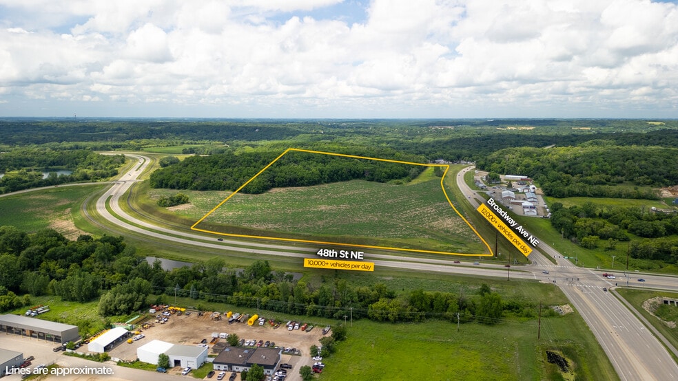 XXX Hwy. 63 & 48th NE st, Rochester, MN à vendre - Aérien - Image 3 de 7