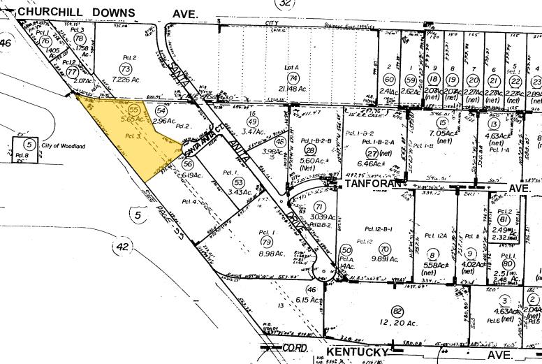 1275-1277 Santa Anita Ct, Woodland, CA for sale - Plat Map - Image 1 of 1