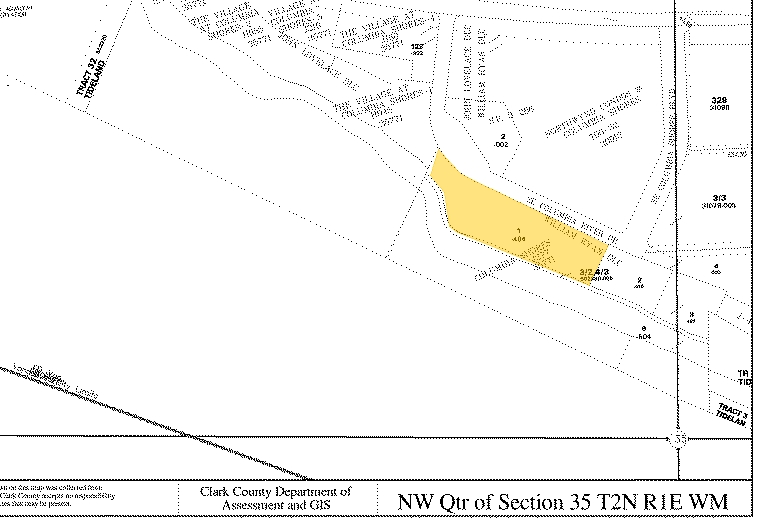 1701 SE Columbia River Dr, Vancouver, WA à louer - Plan cadastral - Image 3 de 6