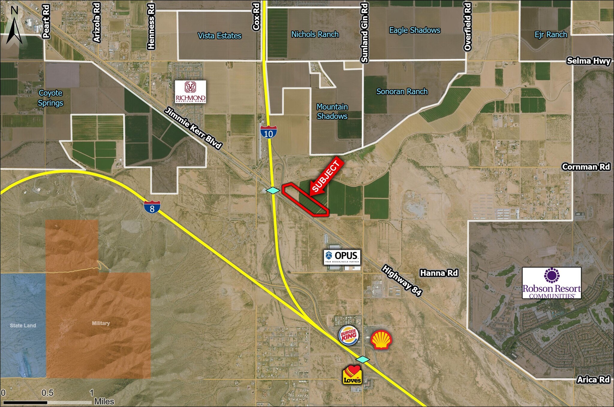 NEC I-10 and Highway 84, Casa Grande, AZ à vendre Photo principale- Image 1 de 8