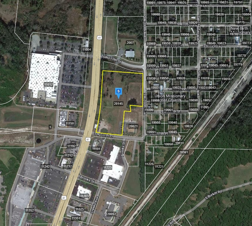 20145 SW 111th Pl, Dunnellon, FL for sale Plat Map- Image 1 of 2