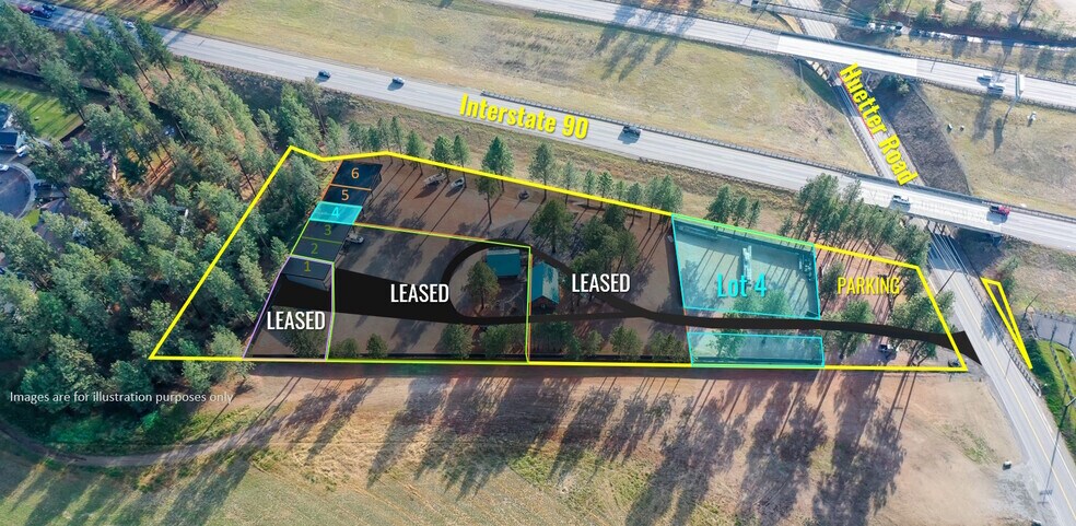 4020 N Huetter Rd, Coeur d'Alene, ID à louer - Photo du bâtiment - Image 2 de 2