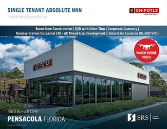 More details for 8870 Boesch Ln, Pensacola, FL - Retail for Sale