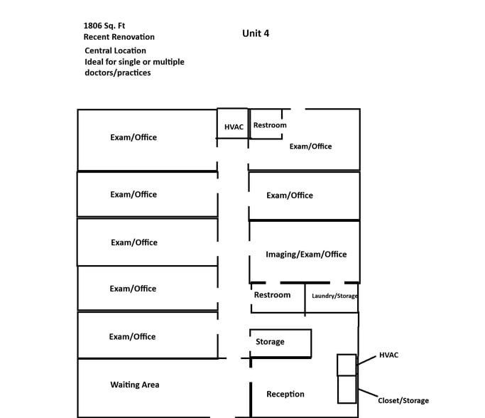 3165 Myrtle Ave, Granite City, IL for lease - Floor Plan - Image 2 of 13