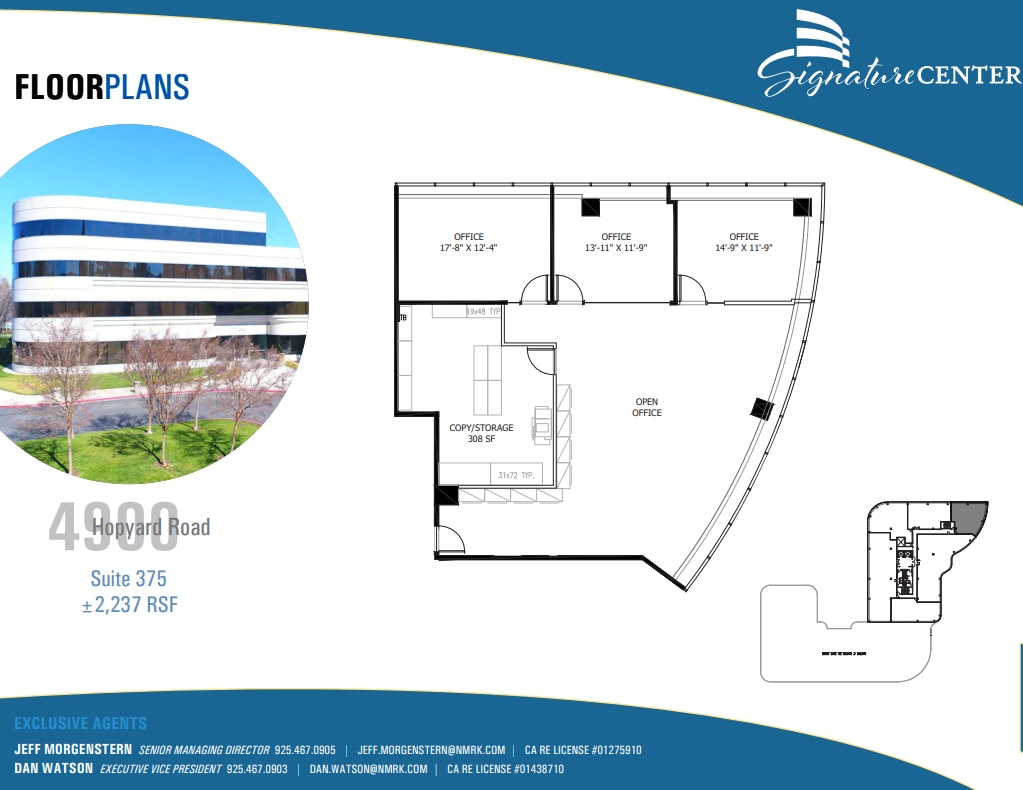 4900 Hopyard Rd, Pleasanton, CA à louer Plan d’étage- Image 1 de 1