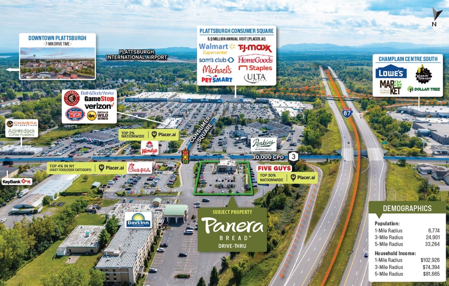 408 State Route 3, Plattsburgh, NY for sale - Building Photo - Image 3 of 6