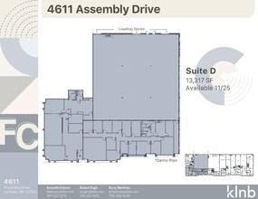 4611 Assembly Dr, Lanham, MD for lease Floor Plan- Image 1 of 1