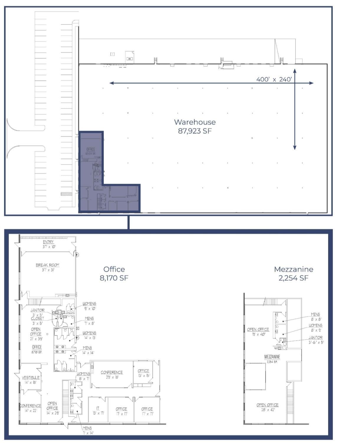 875 Center Dr, Vandalia, OH for lease Floor Plan- Image 1 of 1