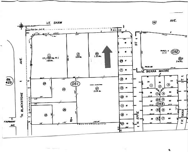 83 E Shaw Ave, Fresno, CA à louer - Plan cadastral - Image 3 de 7