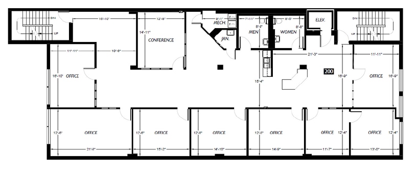 321 Burnett Ave S, Renton, WA for lease Floor Plan- Image 1 of 1