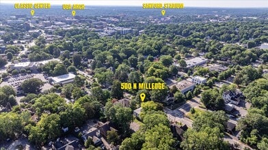 500 N Milledge Ave, Athens, GA - Aerial map view - Image1