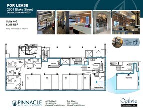 2601-2609 Blake St, Denver, CO à louer Plan d’étage- Image 1 de 1