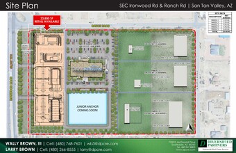 SEC Ironwood Rd & Ranch Rd, San Tan Valley, AZ for lease Site Plan- Image 1 of 3