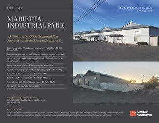 Plus de détails pour 855-895 Marietta Way, Sparks, NV - Industriel à louer
