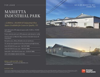 Plus de détails pour 855-895 Marietta Way, Sparks, NV - Industriel à louer