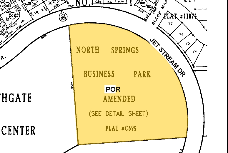 1795 Jet Stream Dr, Colorado Springs, CO for lease - Plat Map - Image 2 of 12