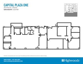 201 E Pine St, Orlando, FL for lease Site Plan- Image 1 of 1